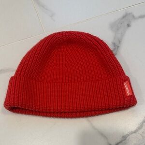 Lululemon Vibrant Red Knit Hat
